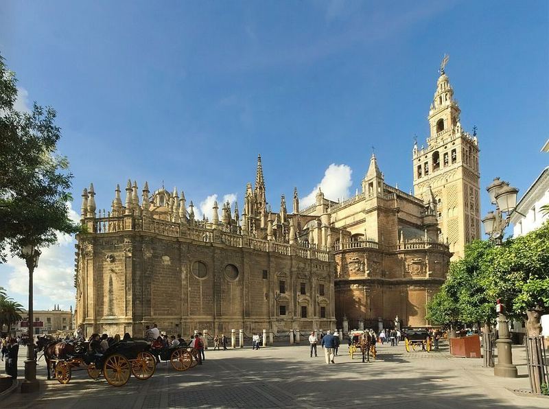 Seville Cathedral and the Giralda tower